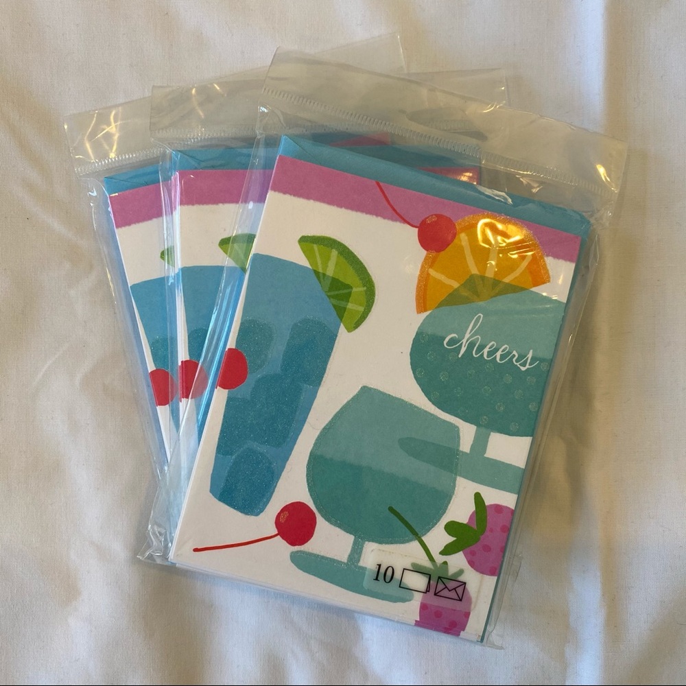 Blank Cards, Set of (3) 10 Packs 💕